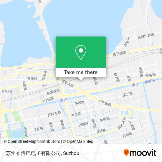 苏州布洛巴电子有限公司 map