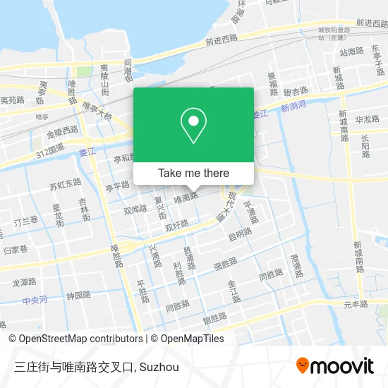 三庄街与唯南路交叉口 map