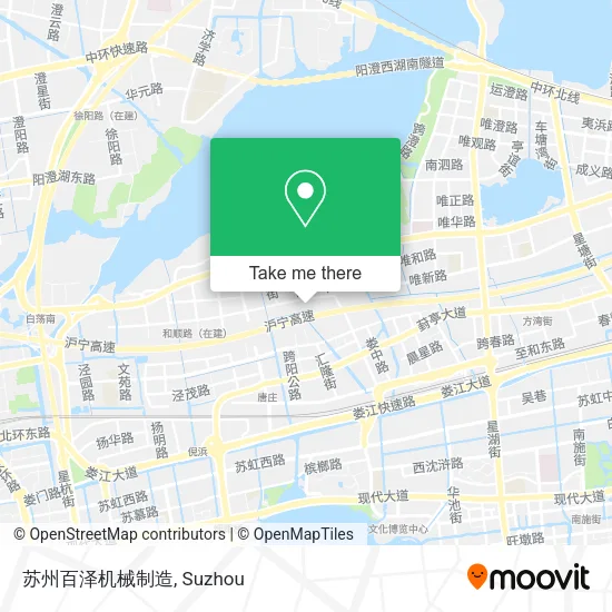 苏州百泽机械制造 map
