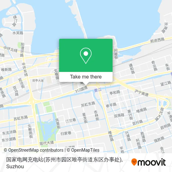 国家电网充电站(苏州市园区唯亭街道东区办事处) map
