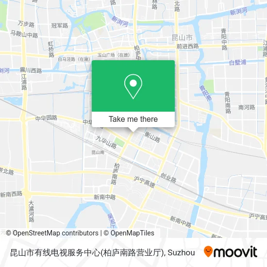 昆山市有线电视服务中心(柏庐南路营业厅) map