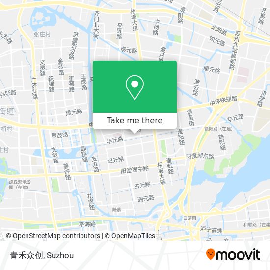 青禾众创 map