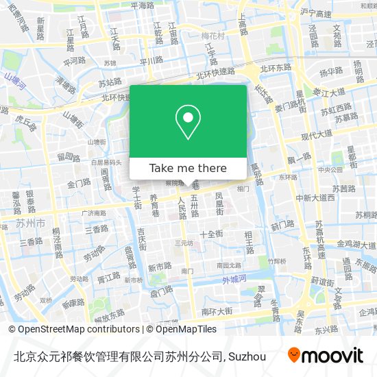 北京众元祁餐饮管理有限公司苏州分公司 map