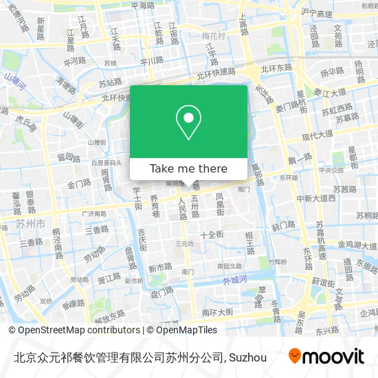 北京众元祁餐饮管理有限公司苏州分公司 map