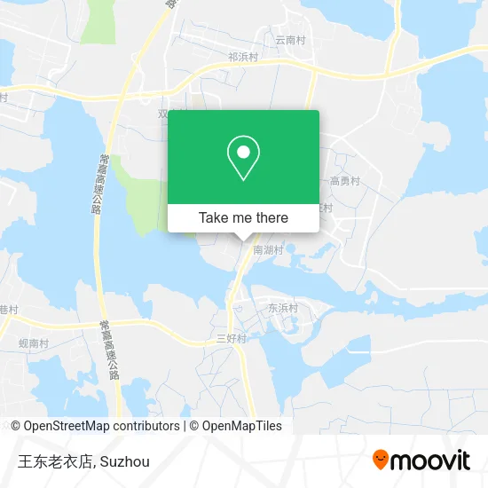 王东老衣店 map