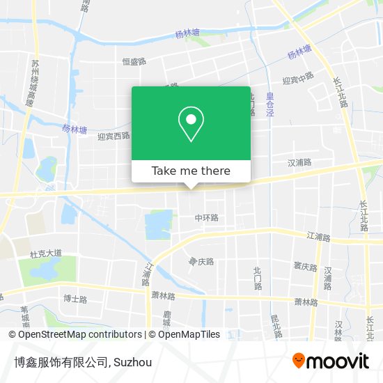 博鑫服饰有限公司 map