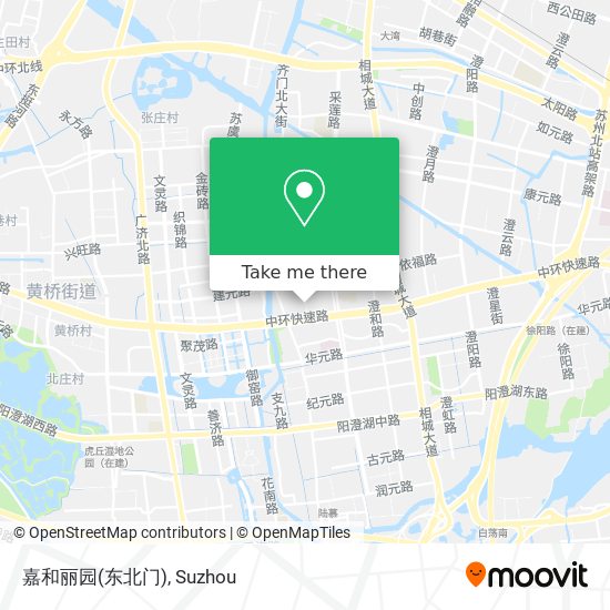 嘉和丽园(东北门) map