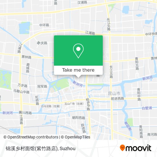 锦溪乡村面馆(紫竹路店) map
