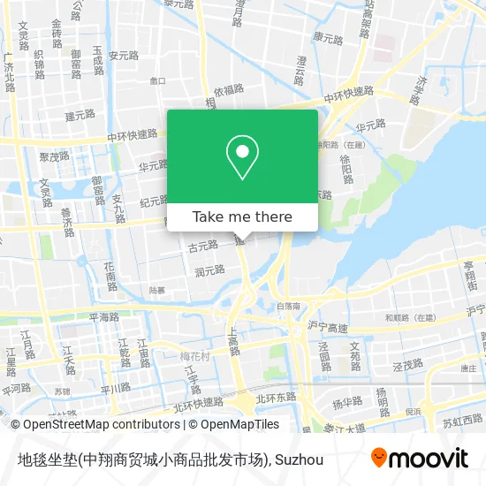 地毯坐垫(中翔商贸城小商品批发市场) map