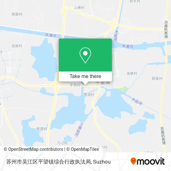 苏州市吴江区平望镇综合行政执法局 map