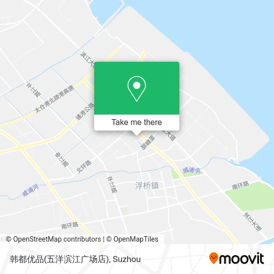 韩都优品(五洋滨江广场店) map
