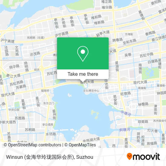 Winsun (金海华玲珑国际会所) map