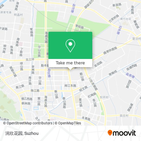 润欣花园 map