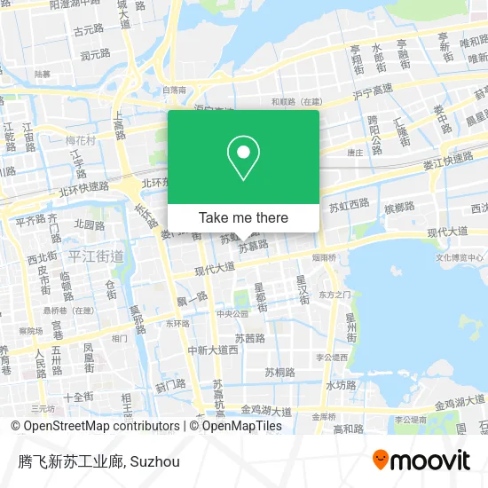 腾飞新苏工业廊 map