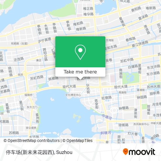 停车场(新未来花园西) map