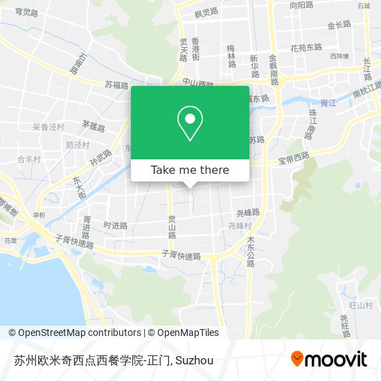 苏州欧米奇西点西餐学院-正门 map