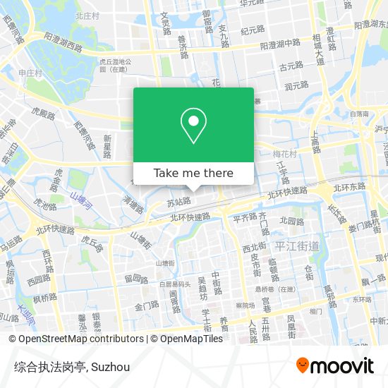 综合执法岗亭 map