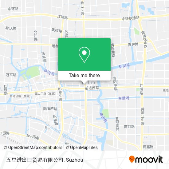 五星进出口贸易有限公司 map