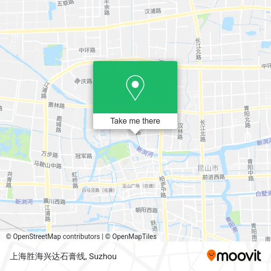 上海胜海兴达石膏线 map
