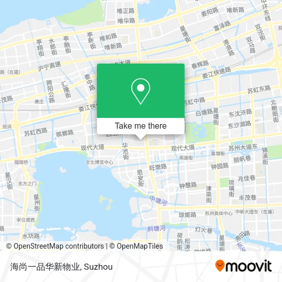 海尚一品华新物业 map