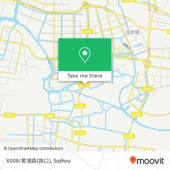 X008/黄浦路(路口) map