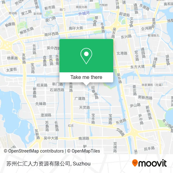 苏州仁汇人力资源有限公司 map