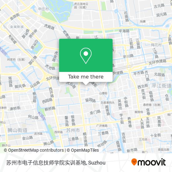 苏州市电子信息技师学院实训基地 map