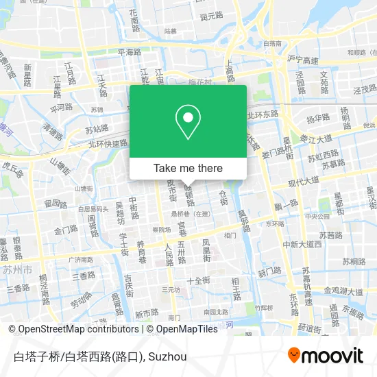 白塔子桥/白塔西路(路口) map