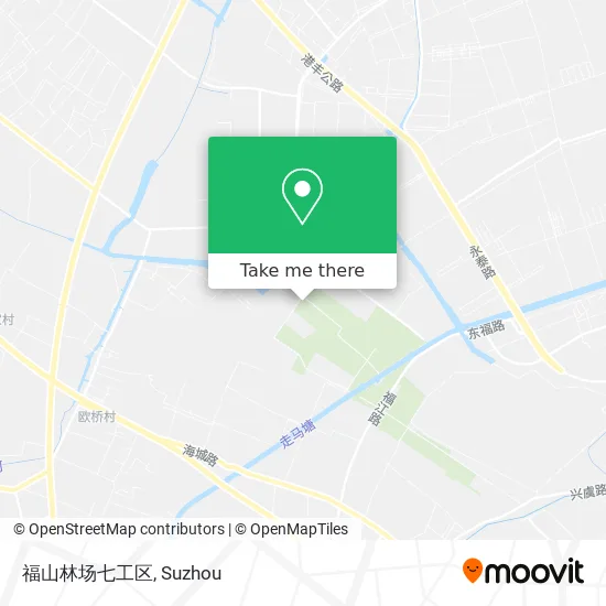福山林场七工区 map