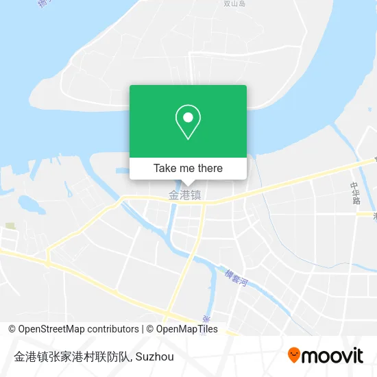 金港镇张家港村联防队 map