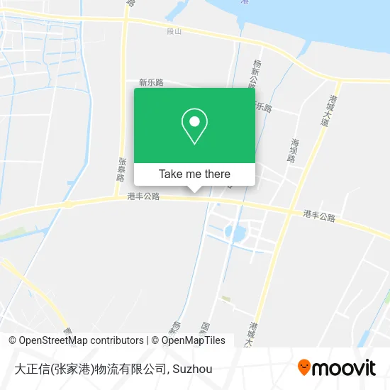 大正信(张家港)物流有限公司 map