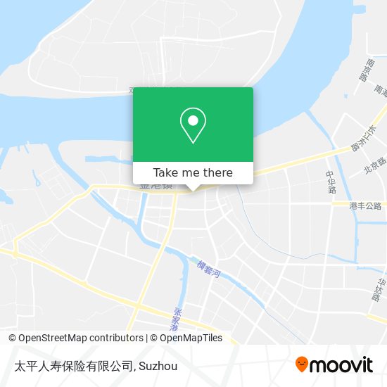 太平人寿保险有限公司 map