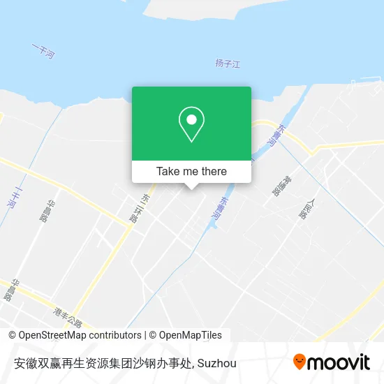 安徽双赢再生资源集团沙钢办事处 map