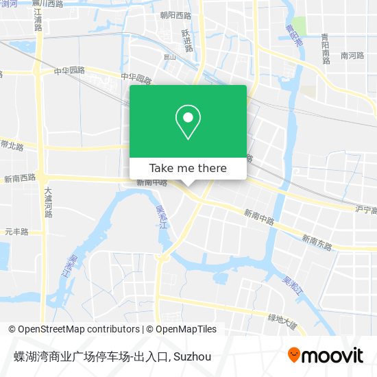 蝶湖湾商业广场停车场-出入口 map