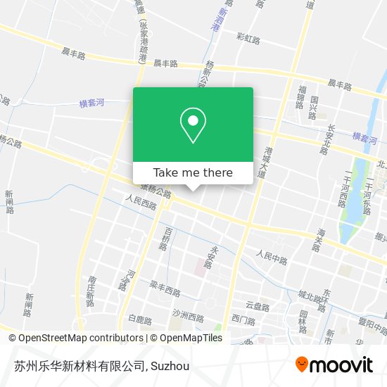 苏州乐华新材料有限公司 map