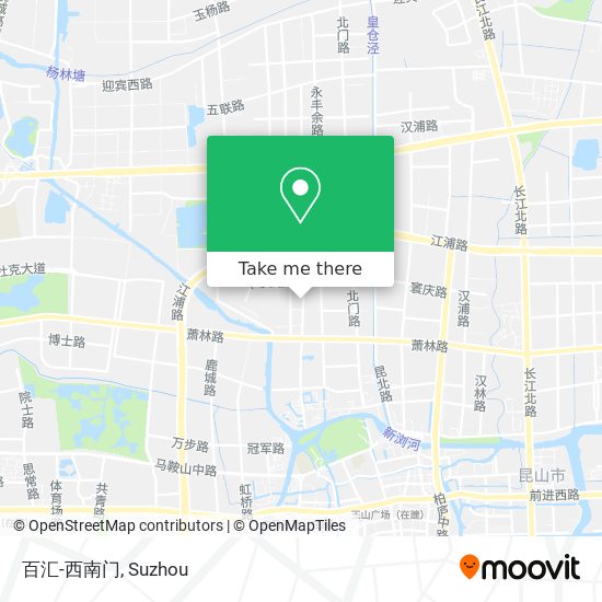 百汇-西南门 map