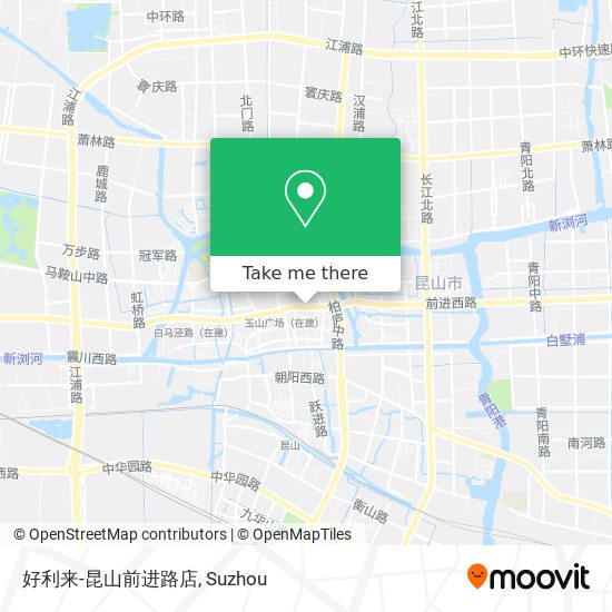 好利来-昆山前进路店 map