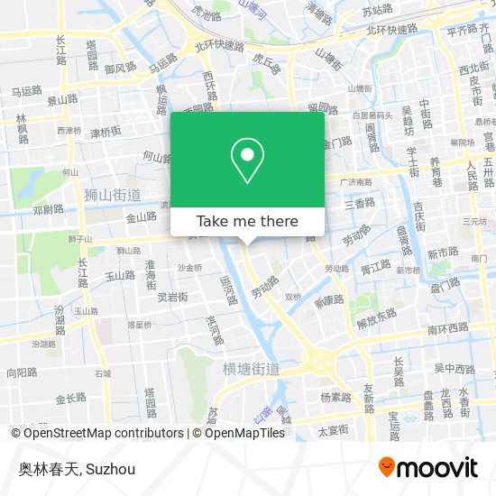 奥林春天 map