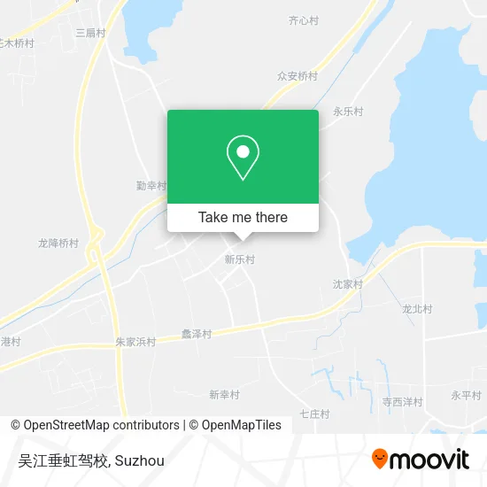 吴江垂虹驾校 map