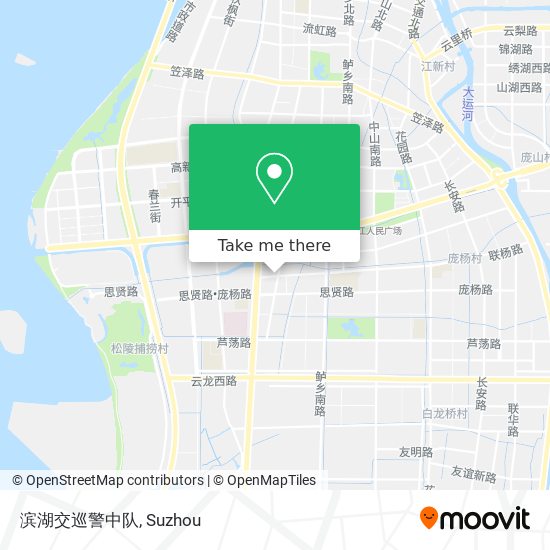 滨湖交巡警中队 map