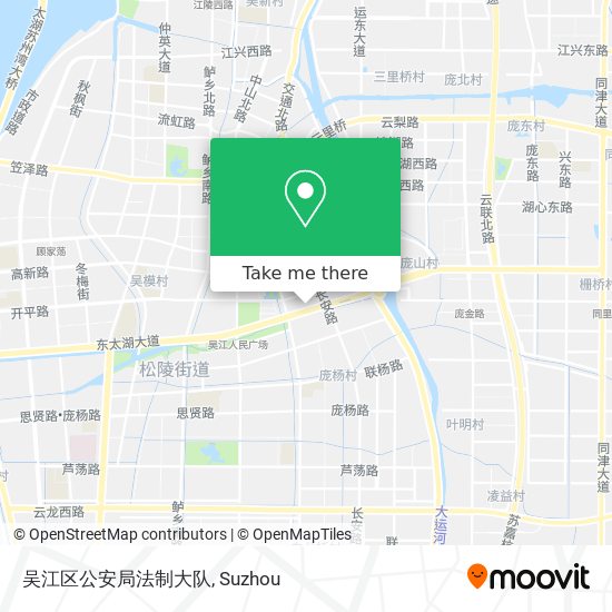 吴江区公安局法制大队 map