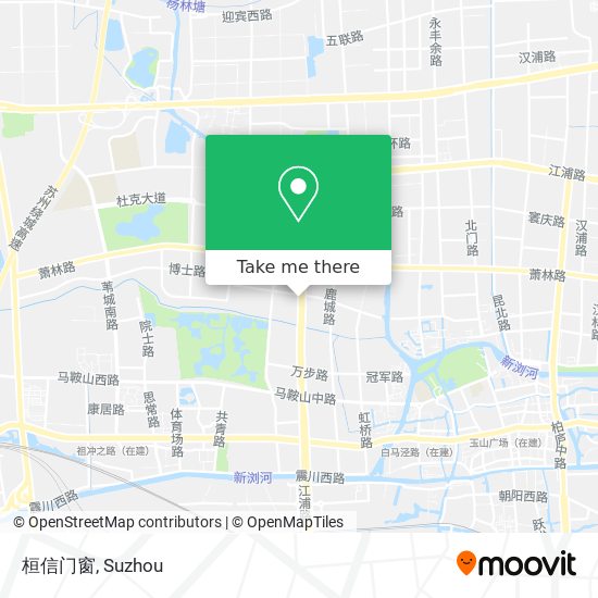 桓信门窗 map