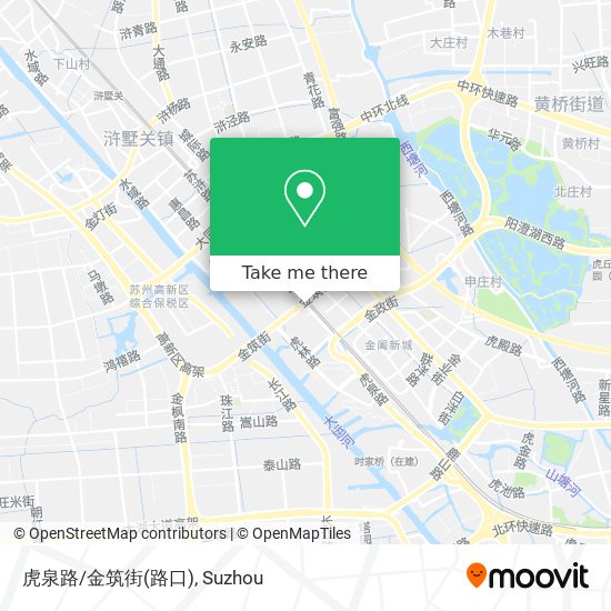 虎泉路/金筑街(路口) map
