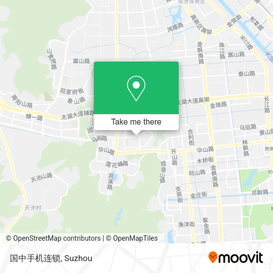 国中手机连锁 map