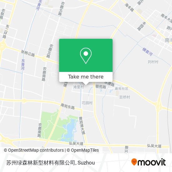 苏州绿森林新型材料有限公司 map