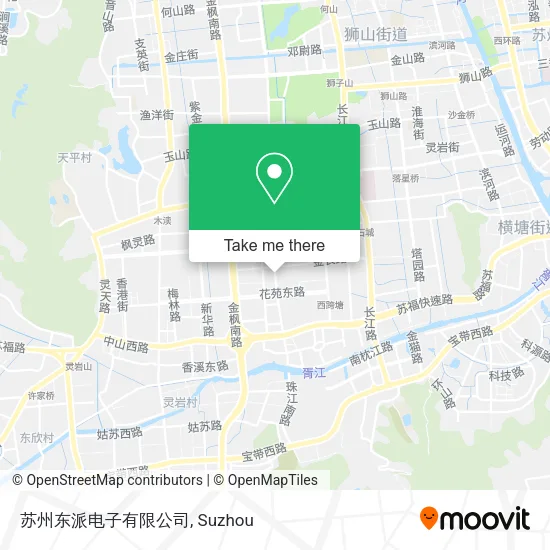 苏州东派电子有限公司 map
