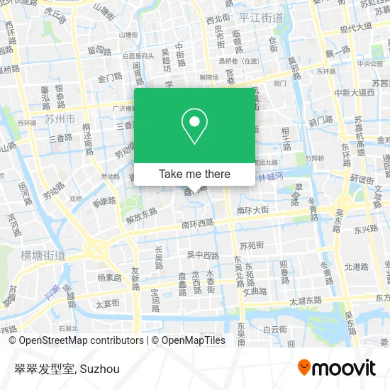 翠翠发型室 map