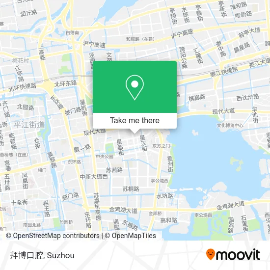 拜博口腔 map