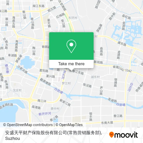 安盛天平财产保险股份有限公司(常熟营销服务部) map