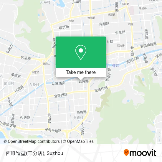 西唯造型(二分店) map